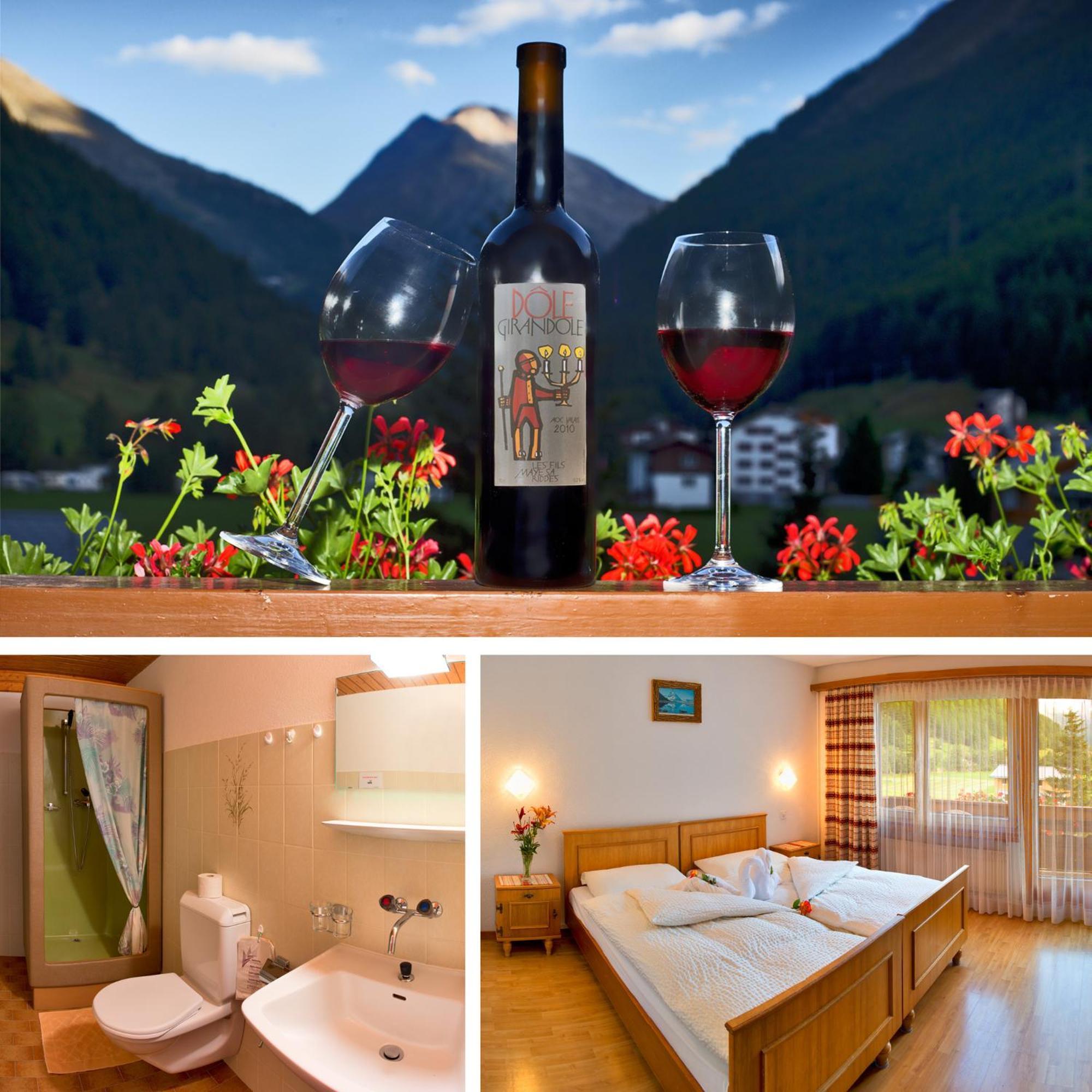 Hotel Adler Saas-Grund Zewnętrze zdjęcie