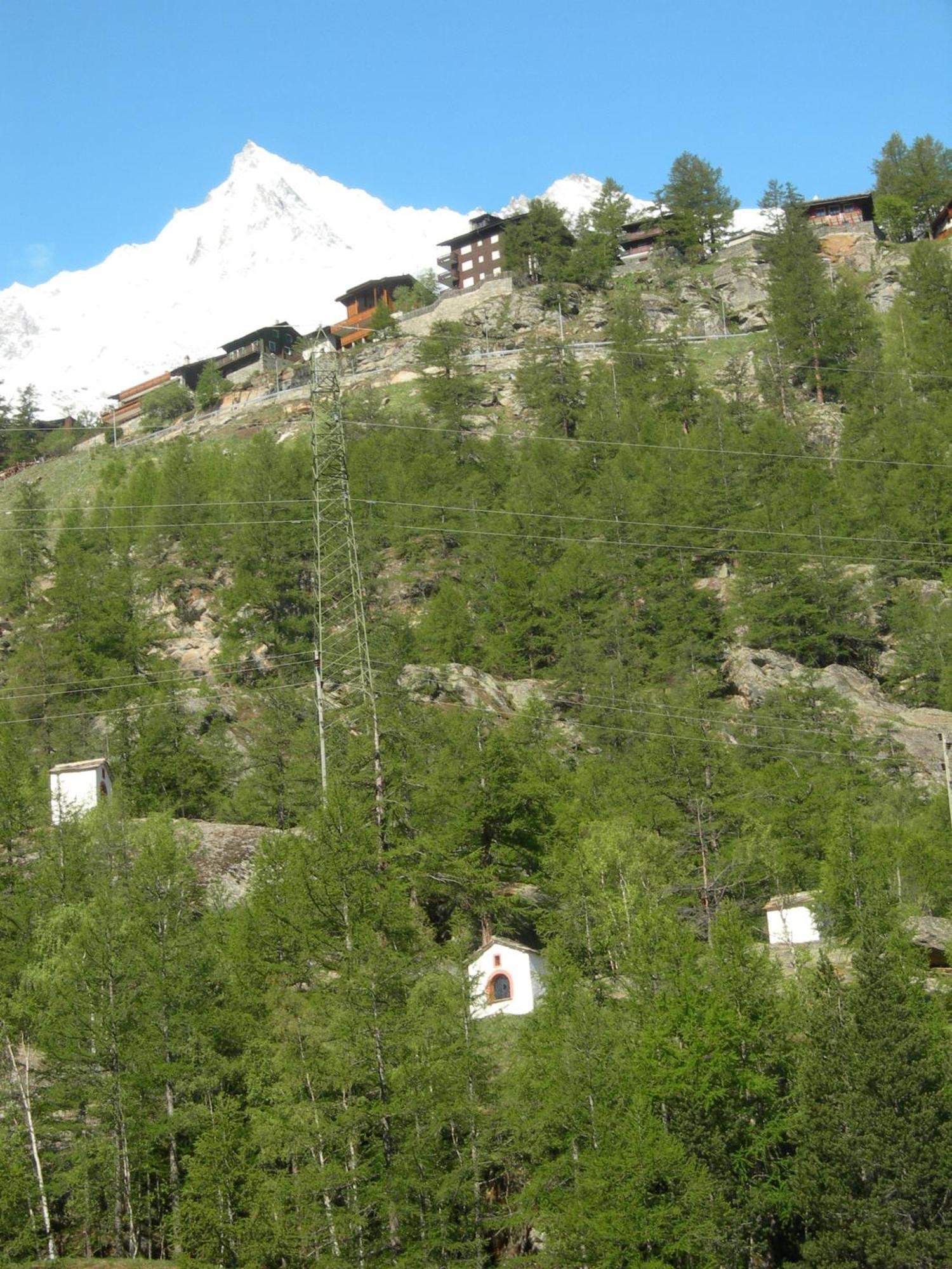 Hotel Adler Saas-Grund Zewnętrze zdjęcie